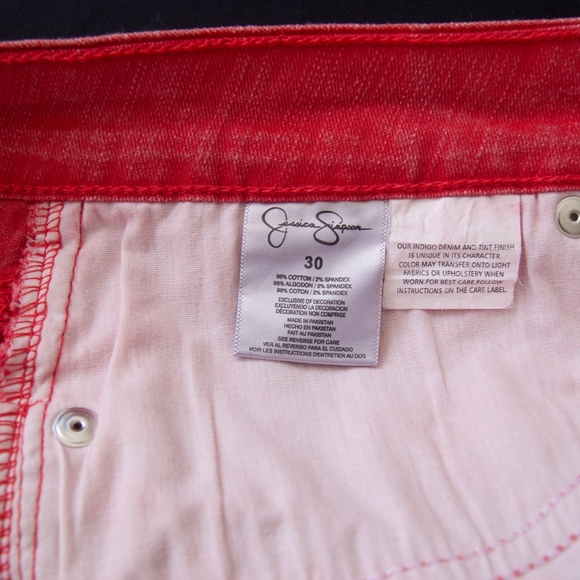 New Jessica Simpson Forever Low Rise Cropped Jeans - Picture 6 of 8